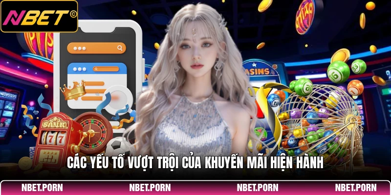 Các yếu tố vượt trội của khuyến mãi hiện hành
