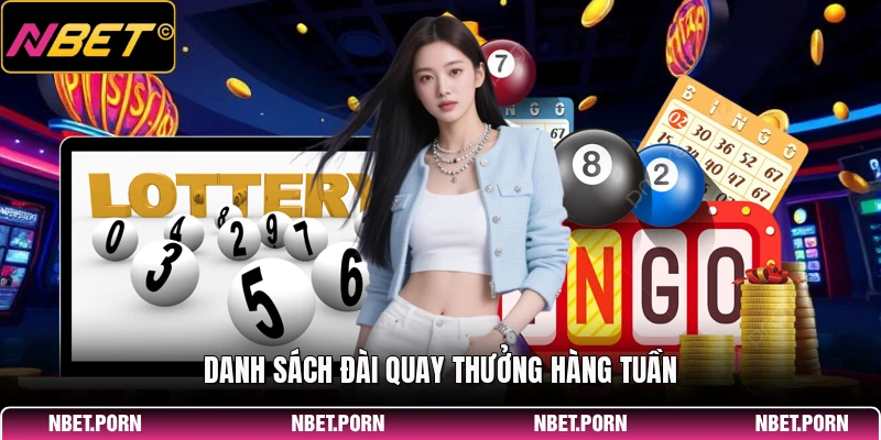 Danh sách đài quay thưởng hàng tuần